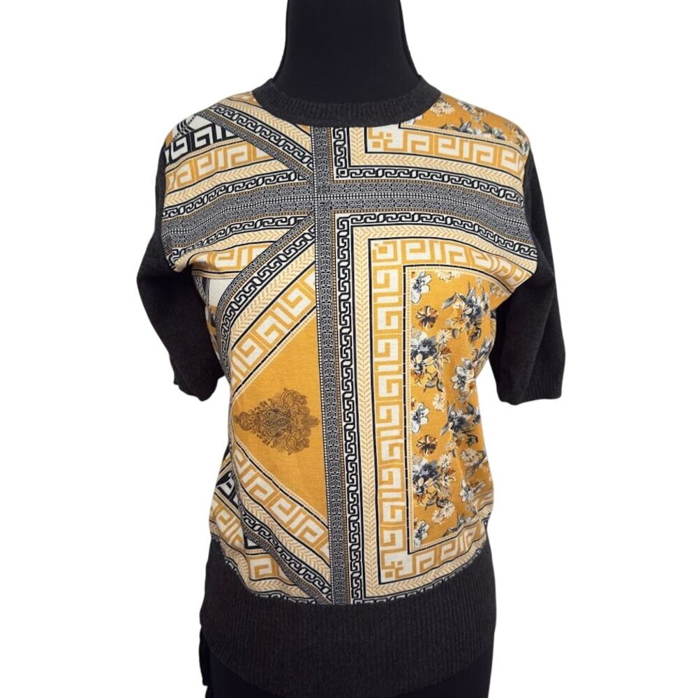 Eugen Klein Short Sleeve Knit Sweater size 36 (US 4)